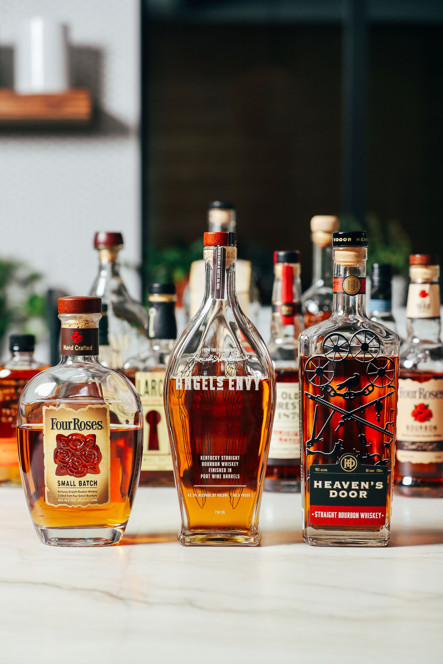 bourbons whiskey collections